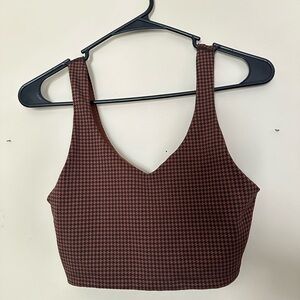 Brown Aerie Women's Crop Top/Sports Bra